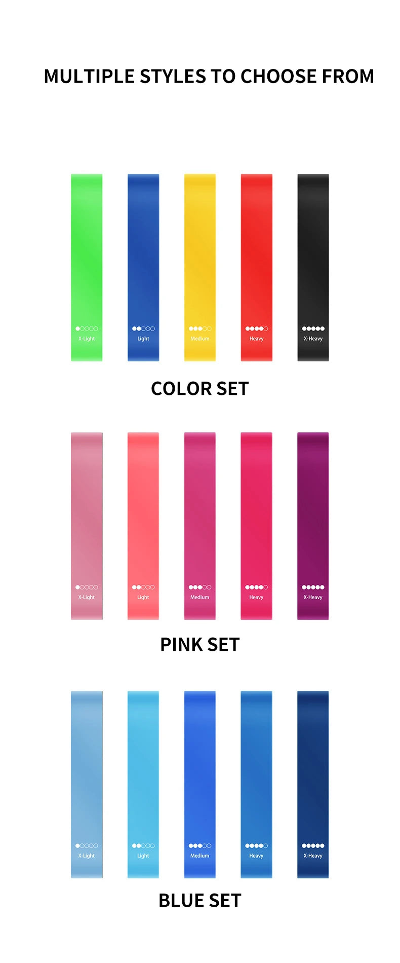 Fitness Elastic Band Resistance Band Yoga Exercise Training Gym Fitness Sports Ring Sports Crossfit Resistance Bands