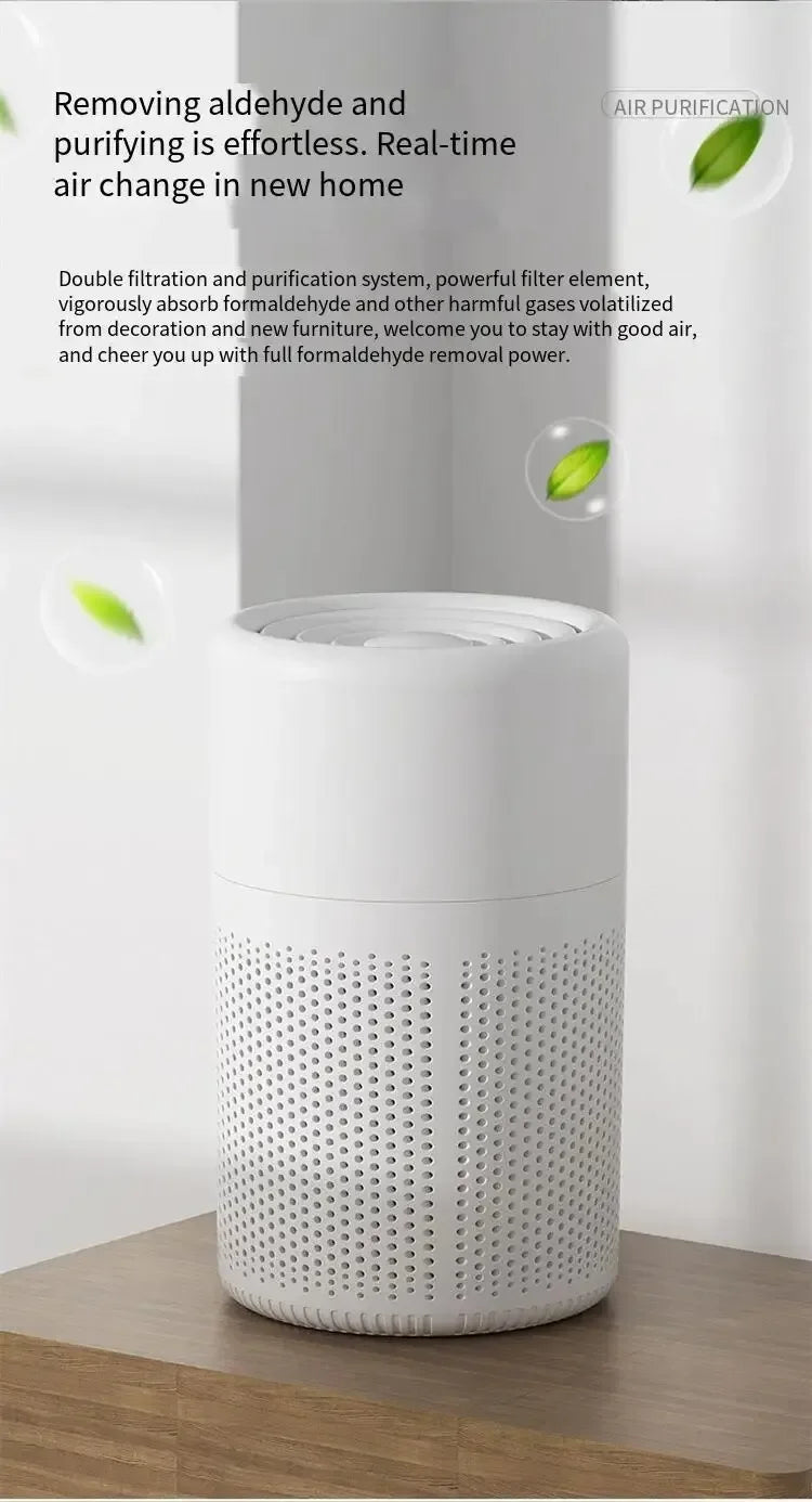 Xiaomi Air Purifiers Home Air Cleaner HEPA Filter PM 2.5 Anti-allergic Remove Second-hand Smoke Odor Air Freshener for Bedroom