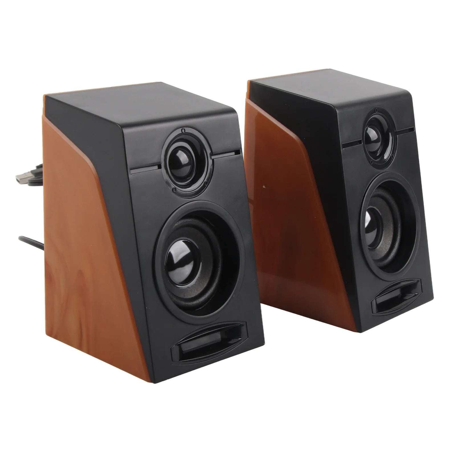 PC Speakers HiFi Deep Bass Adjustable Volume Plug and Play Desktop Speakers for TVs Computers Laptops Phones new