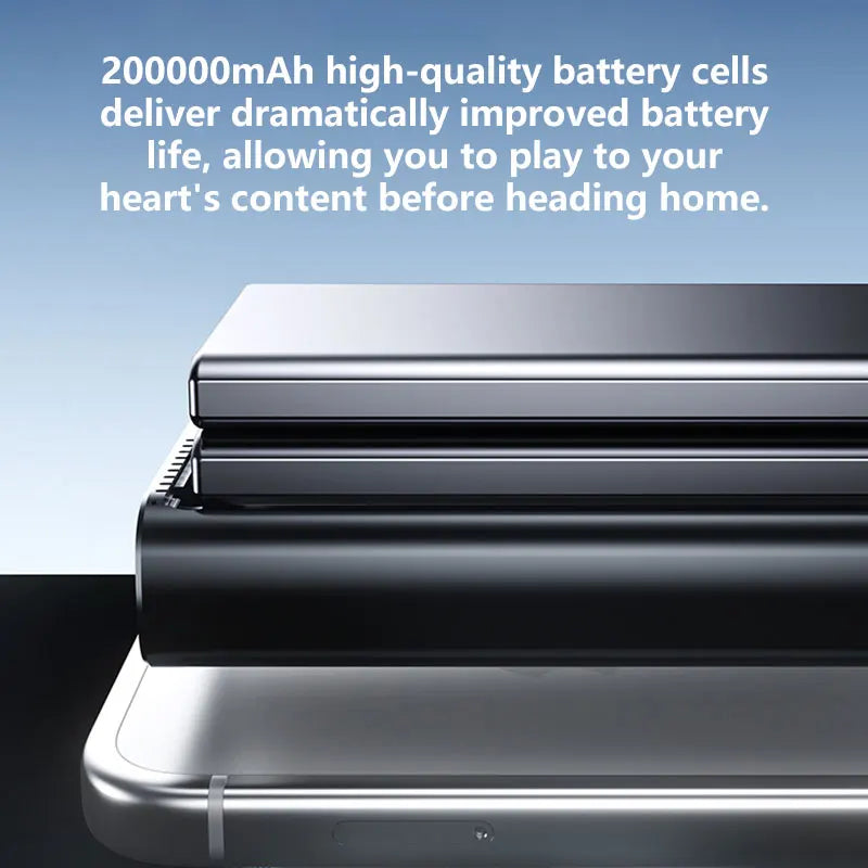 500000mAh Power Bank 120W Super Fast Charging Portable Mobile Power Digital Display Ultralarge Capacity External Battery 2026