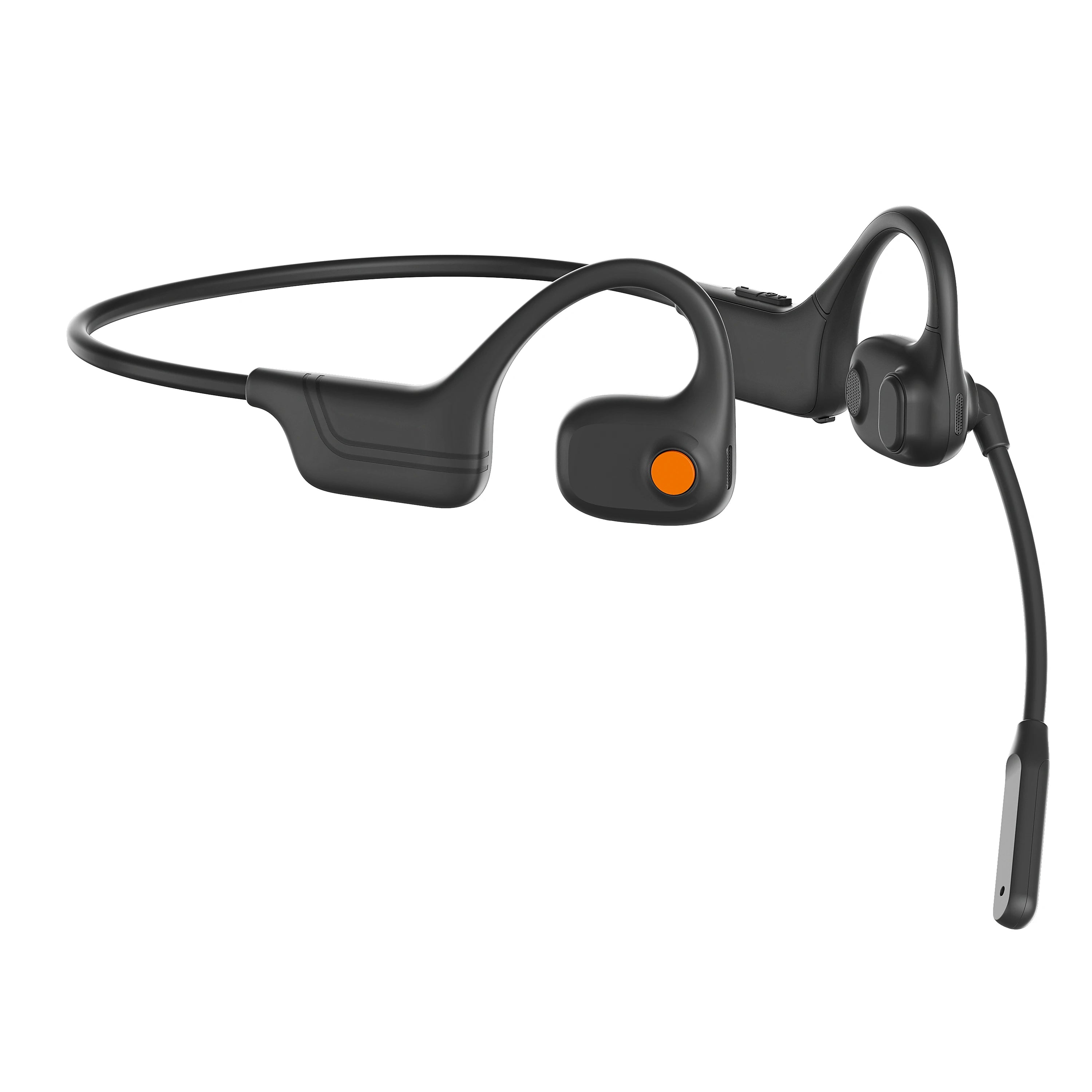 Comfortable Wearing Open-Air Conduction Bluetooth Headset Noise Reduction Mic HD Call for Driving Phone Office Use