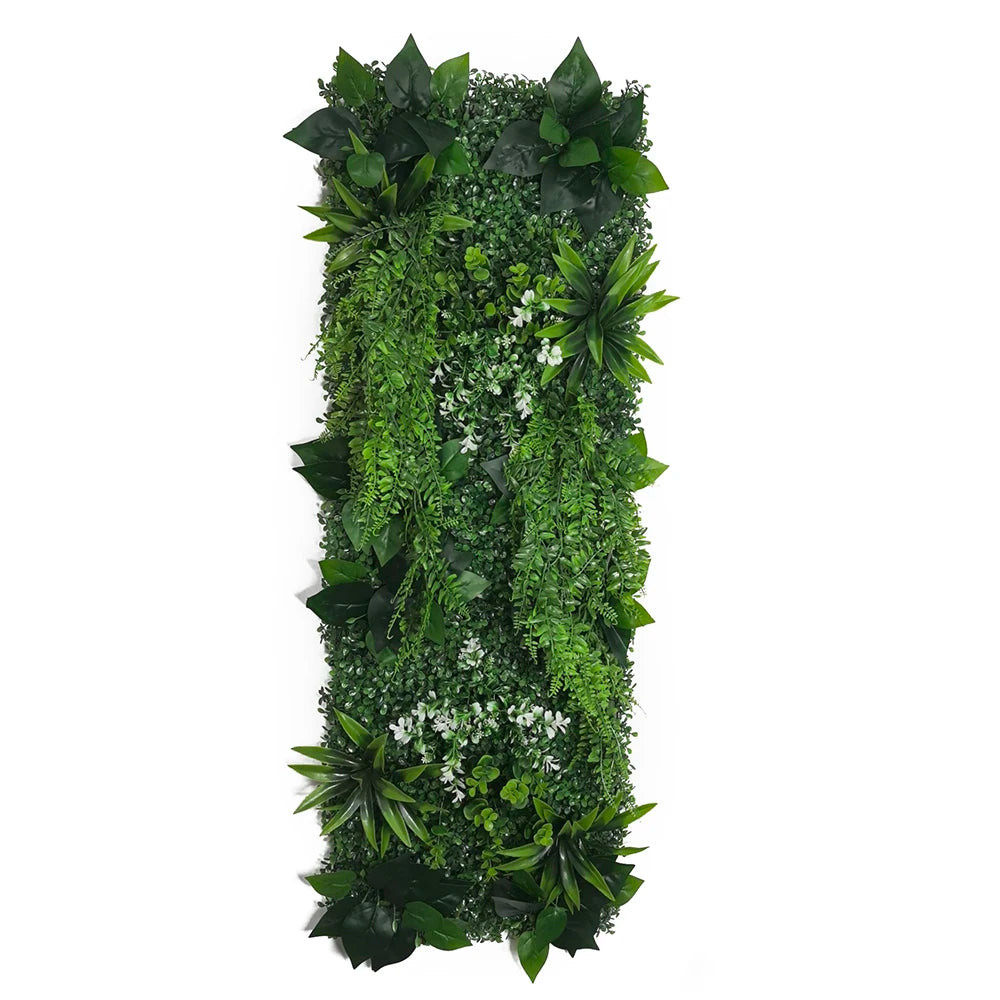 40*120CM Artificial Lawn Home Decoration Plants Wall Panels Plants Grass Branches Mixed Lawn Moss Grass