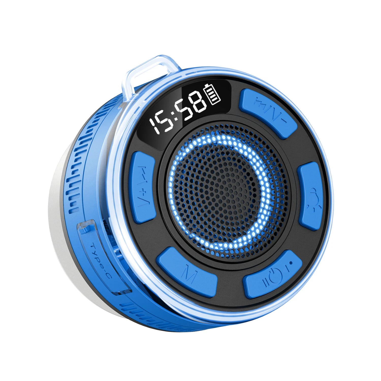 Wireless Bluetooth S3 Speaker IPX7 Waterproof LED Light Strong bass Bluetooth speaker Type-C S3 IPX7 Waterproof 1100mAh with Mic