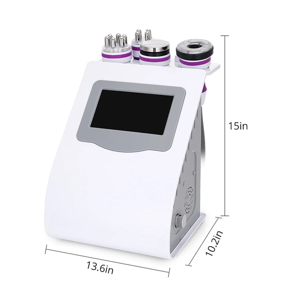 5 In1 Desktop Body Slimming Suction Machine Removal Belly Grease & Armpit Massage Compatible with IT US ZA CN Plugs