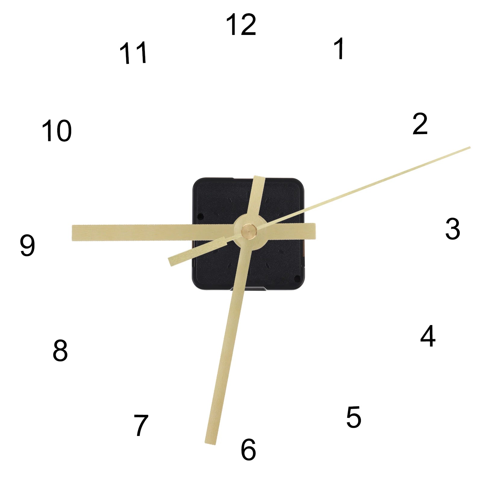 Wall Clock Movement Mechanism Clock Hands Long Shaft Silent Quartz Movement Clockwork Table DIY Watches Repair Tools