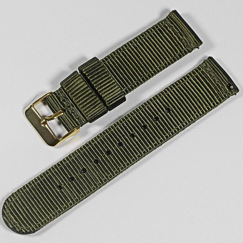 Nylon strap 18mm 20mm strap 22mm strap quick release design suitable for smart watches
