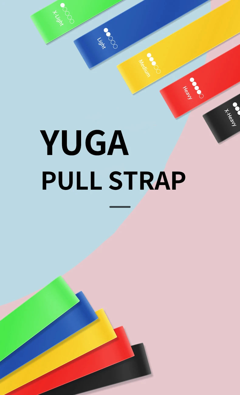 Fitness Elastic Band Resistance Band Yoga Exercise Training Gym Fitness Sports Ring Sports Crossfit Resistance Bands