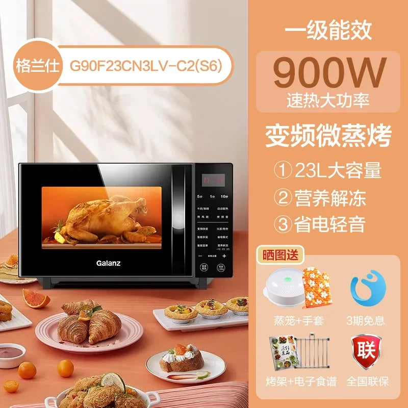 220V Galanz Microwave Oven Combo Built In Convection Oven Grill  Stainless Steel BCB