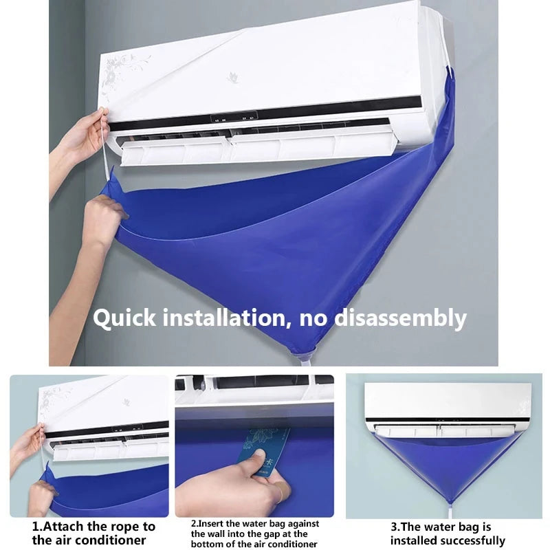 Air Conditioner Cleaning Device Air Conditioner Cleaning Bag And Drainpipe AC Cleaning Waterproof Air Conditioner Cleaning Tool