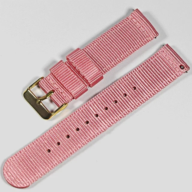 Nylon strap 18mm 20mm strap 22mm strap quick release design suitable for smart watches