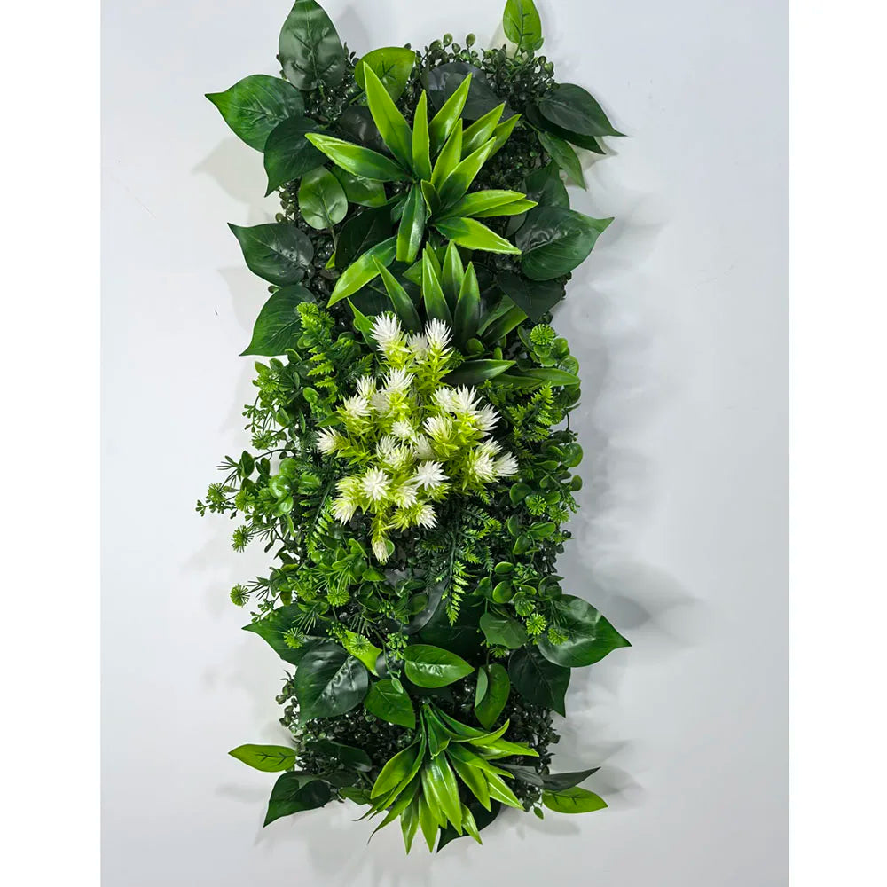 25*75CM Artificial Lawn  Plant Green Imitation Grass Plant Wall Panel Home Decoration Shingle Nail