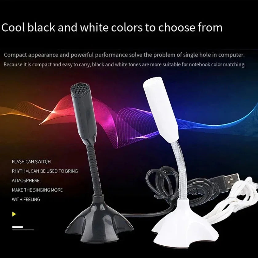 XIKCU Professional High Quality Adjustable Microphone For Laptop And Computer Studio Singing Gaming Streaming Mikrofon Stand Mic