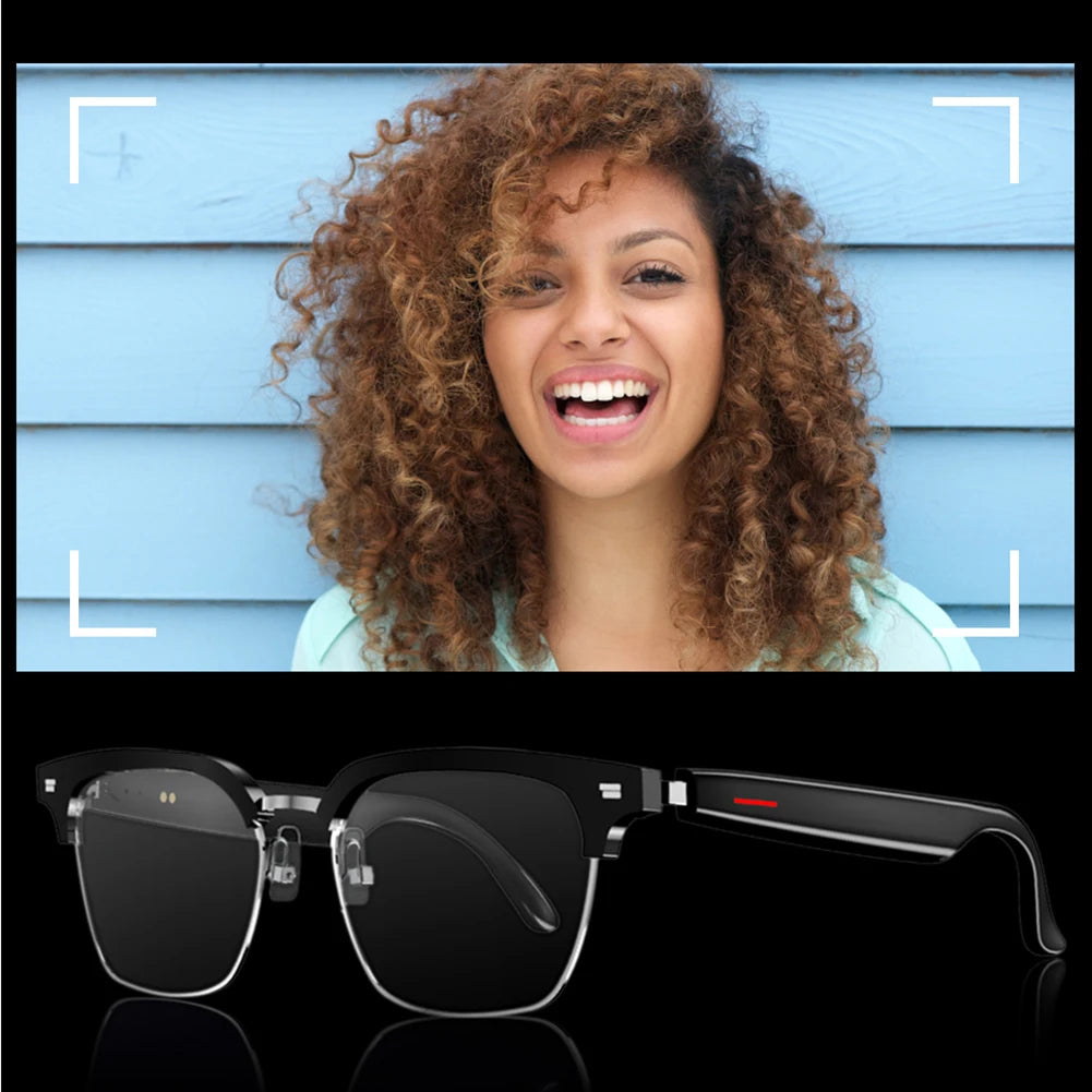 2026 Ultra Light  AI Smart Glasses AI Translation BT Call Voice Assistant Control Real-time Translation Bluetooth Music Sunglass