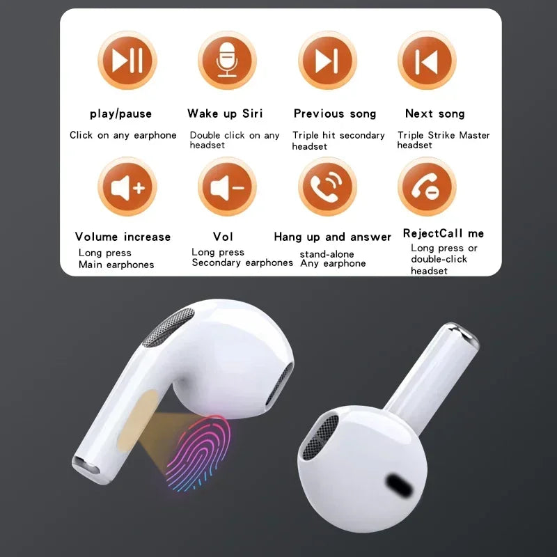 Original For Bosebye Air Pro4 True Wireless Earbuds Bluetooth Earphone Sports Headset Deep Bass Long Playtime Music Headphones