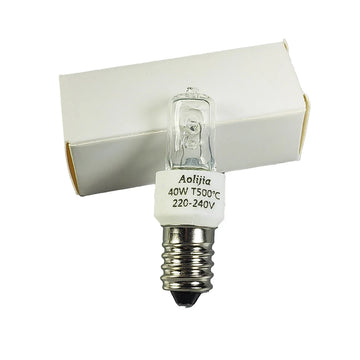 1PC High Temperature 500℃ Resistant Dryer Microwave Light Bulb 25W/40W E14 Oven Light Bulb 220-240V Safe Halogen Oven Lamp