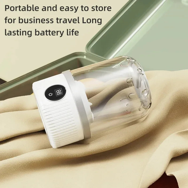 Wireless washing machine portable underwear cleaner 1L mini Socks Washing Machine Dehydratable Laundry Bucket