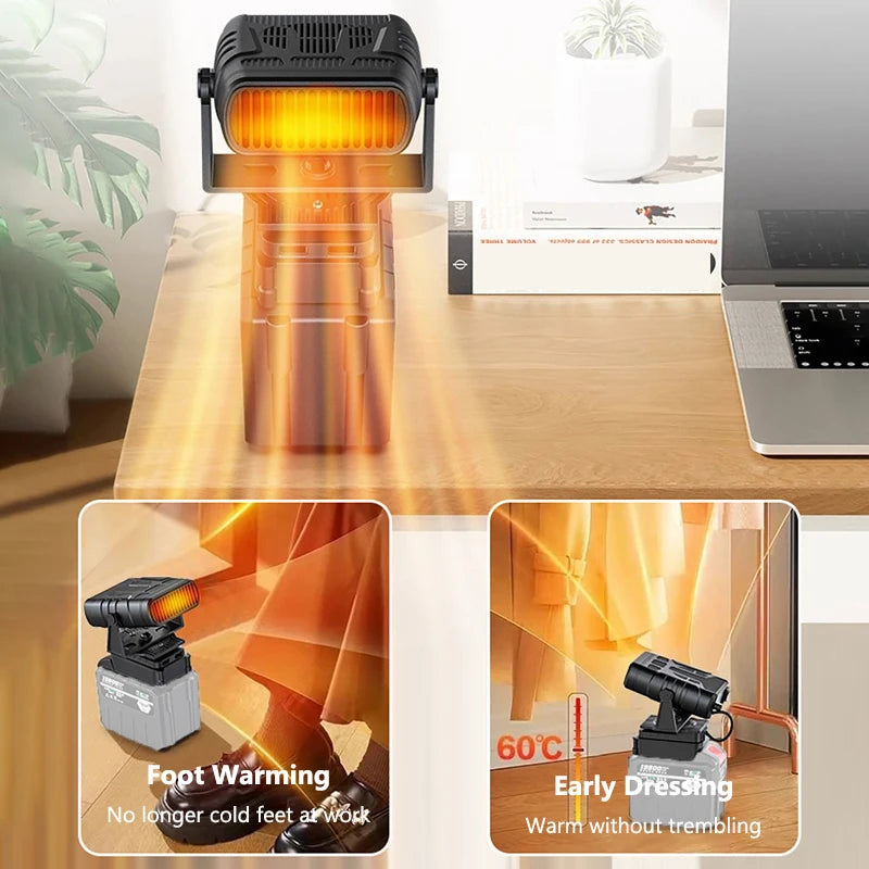 Car Heater Air Cooler Fan Window Defogger Defroster Portable Demister Defroster Heating Fan Windshield Defogging Accessroies
