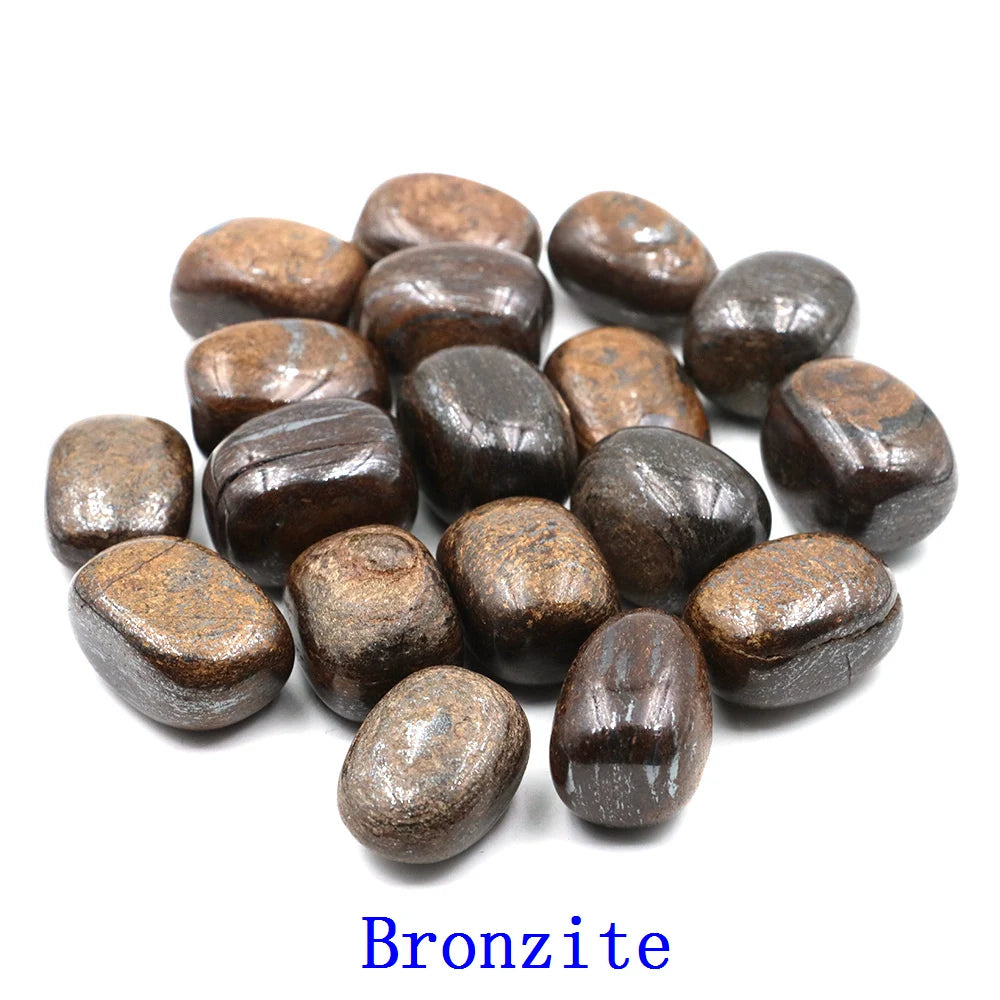 Natural Tumbled Stones Crystals Tumbled Polished Rock Gemstone Specimen Energy Mineral Aquarium Garden Home Decor Bulk Wholesale