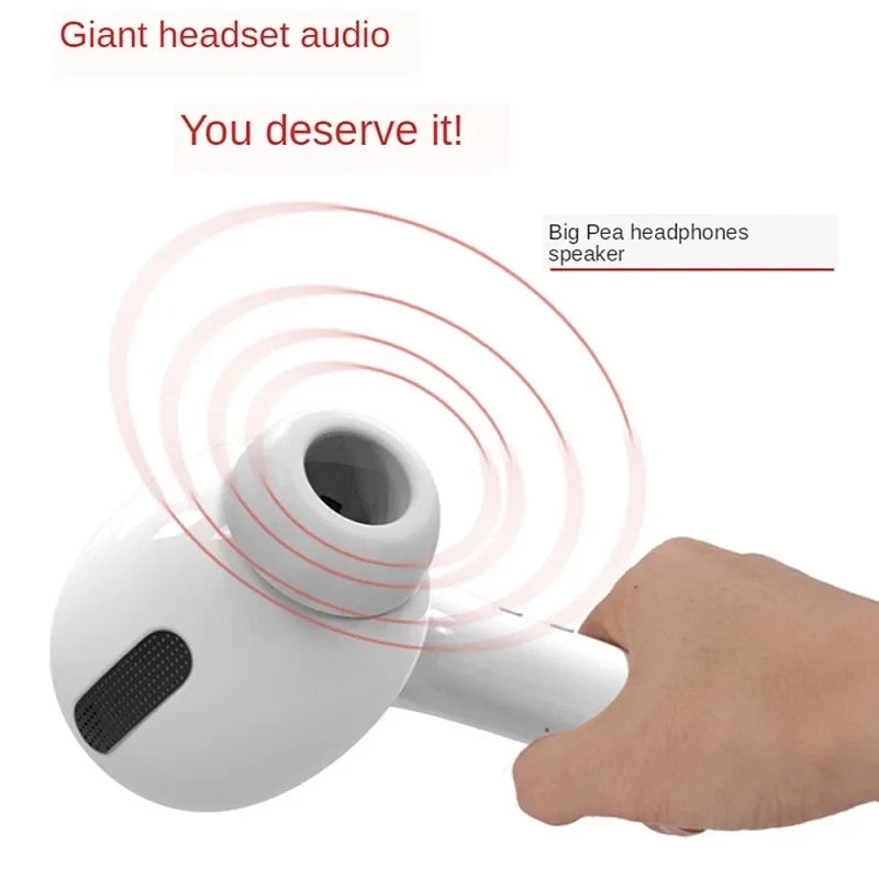 Wireless Bluetooth Speaker AirPods Model Giant Headphones Bluetooth Speaker Support TF Card Novelty Speaker Creative Gift