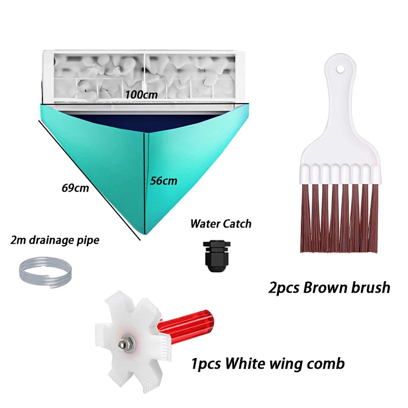 Air Conditioner Cleaning Device Air Conditioner Cleaning Bag And Drainpipe AC Cleaning Waterproof Air Conditioner Cleaning Tool