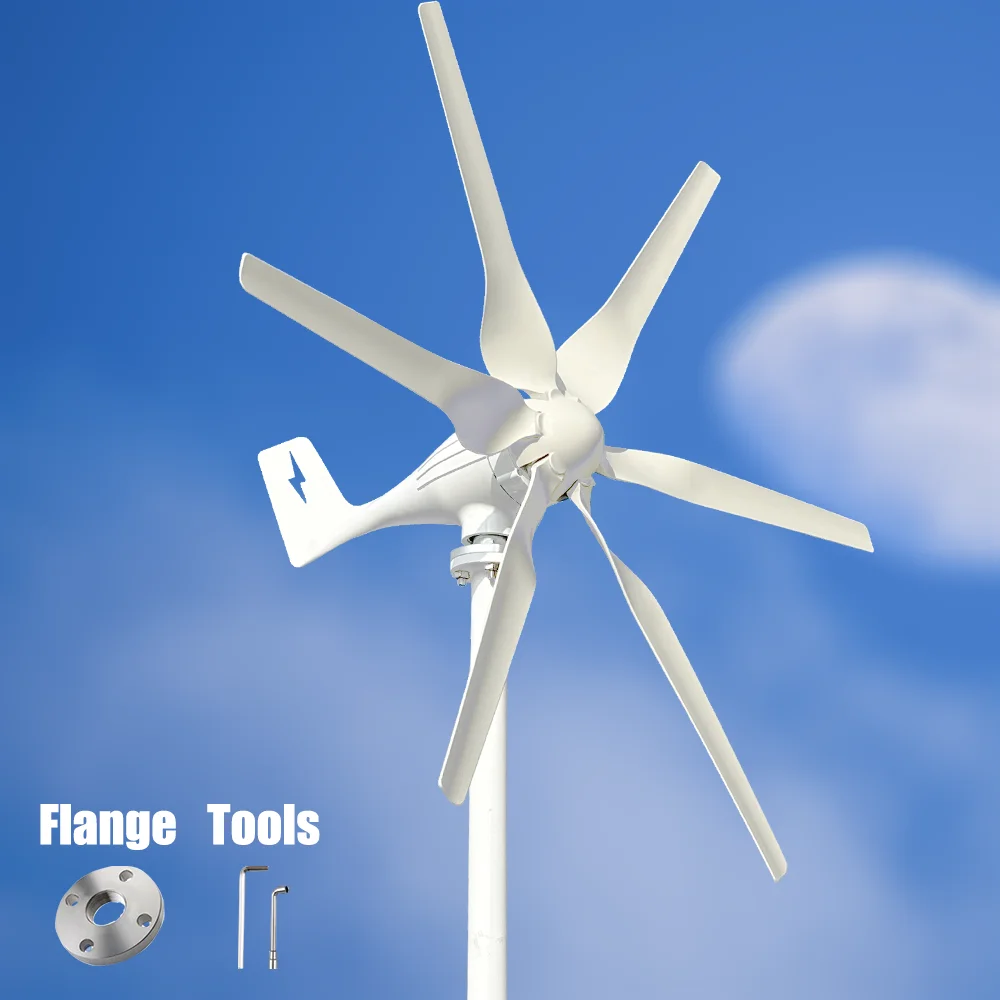 2000W 3000W Windmill Wind Turbine Generator Complete Power Supply System Kit Electric Generator Free Energy Home Appliance