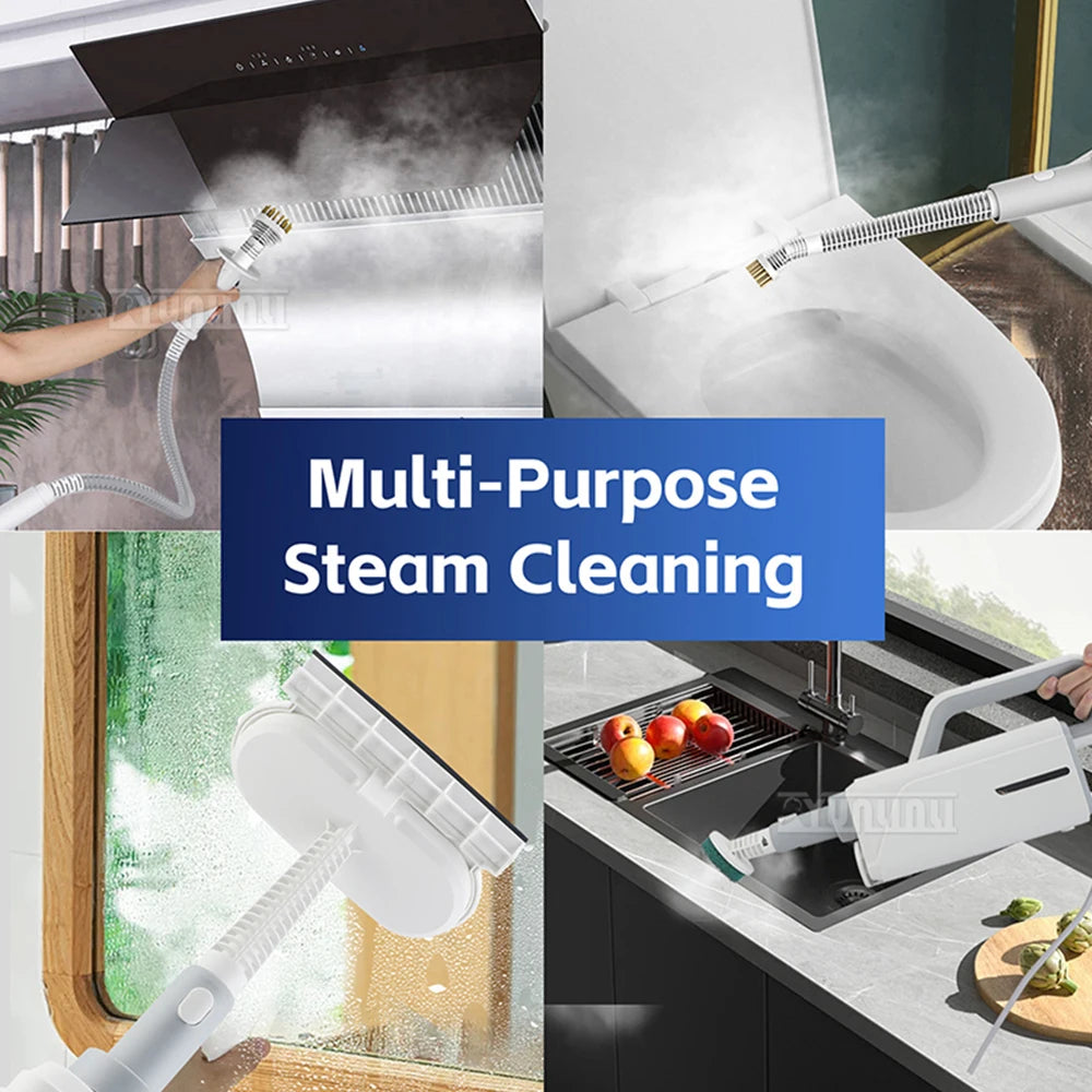 Electric Steam Mop Handheld High Temperature Cleaning Machine  Multifunctional Limpieza Casa Hogar