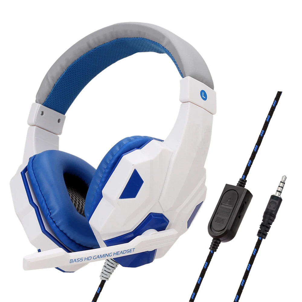Wired Gaming Headset with 120° Adjustable Microphone