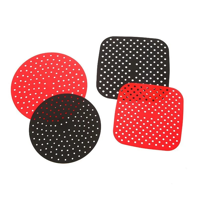 Air Fryer Silicone Mat Kitchen Accessories Non-stick Baking Mat Pastry Tools Accessories Bakeware Oil Mats Cake Grilled Saucer