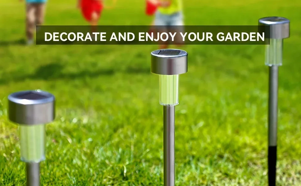 Outdoor Solar Landscape Lawn Lights Garden Lights Waterproof Decoration Lights for  Pathways Patio Yards Lawns Walkways