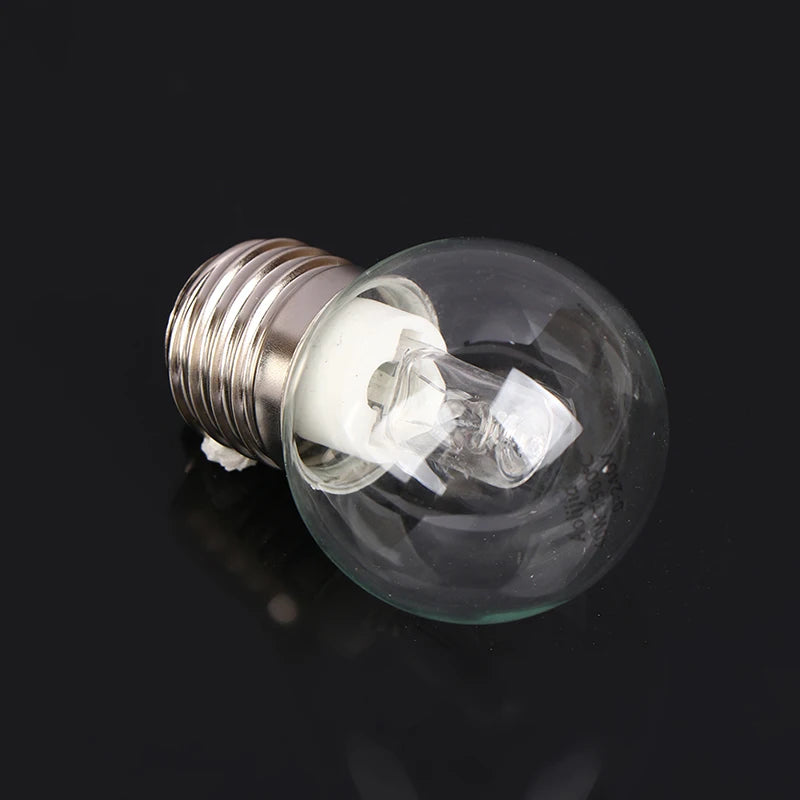 1Pc E27 40W Oven Lamp Light Microwave Oven Bulbs 220v High Temperature Resistant 500 Degree For Display Cabinet Light Bulb