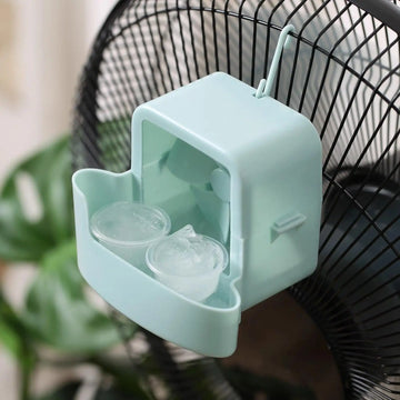 Electric Fan Hanging Cooling Tool with 4 Ice Cup Household Floor Fan Mist Cooling Adapter Hangable Ice Holder Cooler Accessories