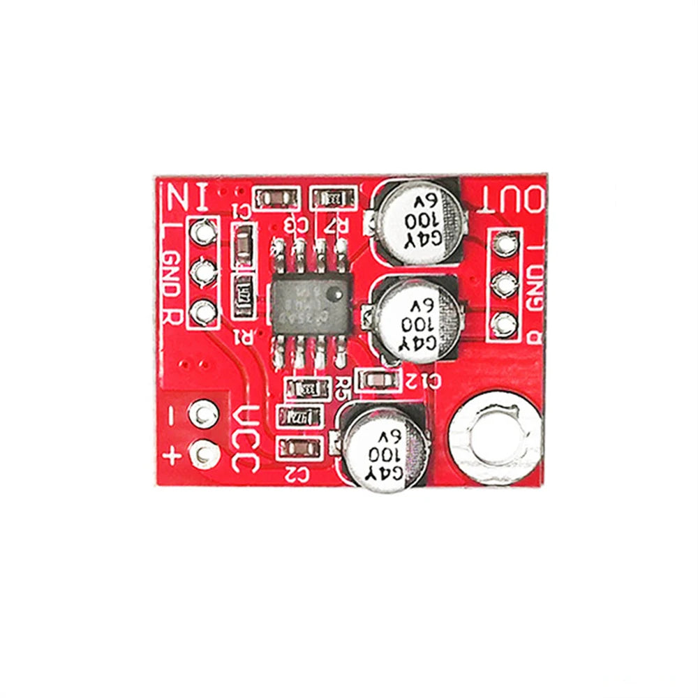 LM4881 Headphone Amplifier Board for Power Amplifier Pre-amplifier Module Mini Audio Preamplifier Amplifiers 2.7-5.5V 25*20mm