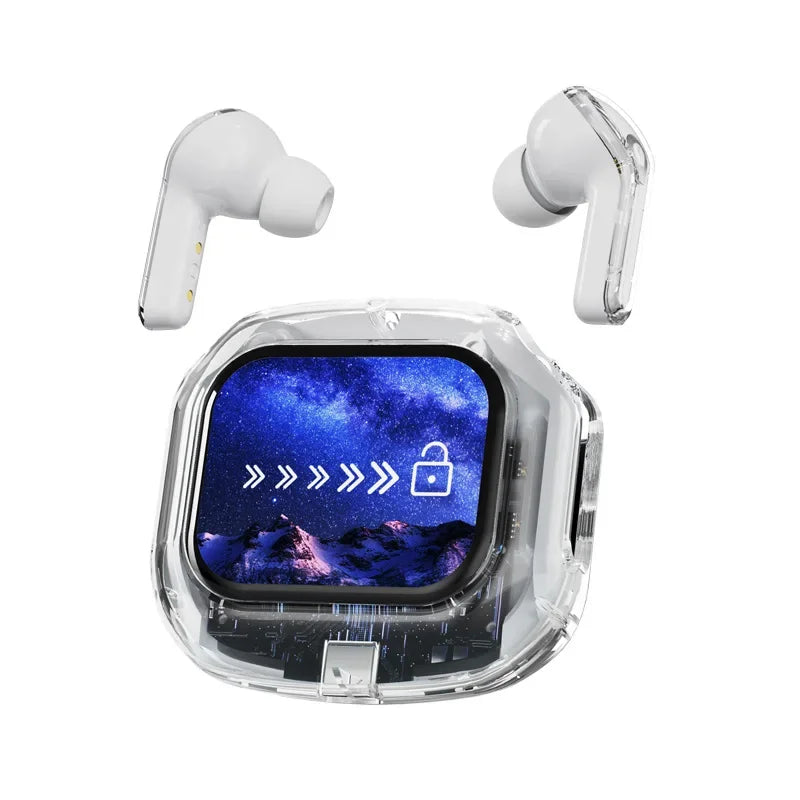 Wireless Bluetooth-compatible Earphones Air31 intelligent Touch Color LCD Screen TWS Earbuds HIFI Noise Reduction Stereo Headset