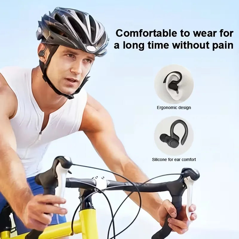 Original Wireless bluetooth headphons Ear hook Stereo earbuds Sports Waterproof Headset for workout sports running
