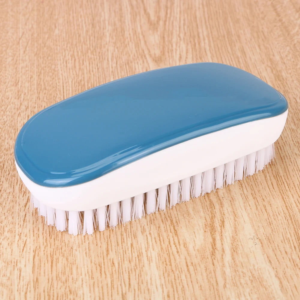 Plastic Household Hands Laundry Brush Cleaning Tool Hard Bristle Washing Clothes Shoe Sock Cleaning Brush for Kitchen Bathroom