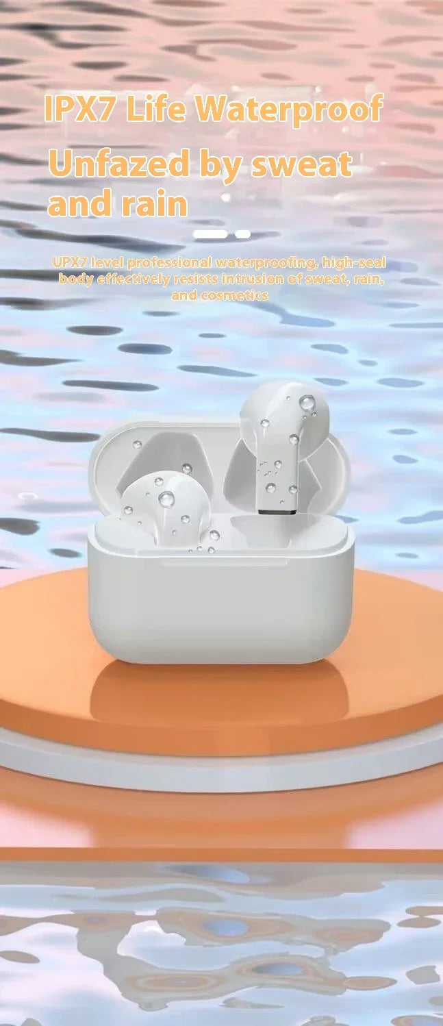 Mini Earphones Wireless Bluetooth Earbuds Long-Lasting TWS Noise Cancellation Headphones Extended Battery Life With Mic