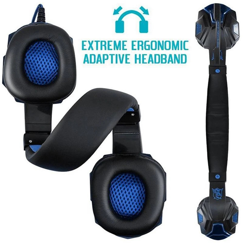 Wired Gaming Headset with 120° Adjustable Microphone