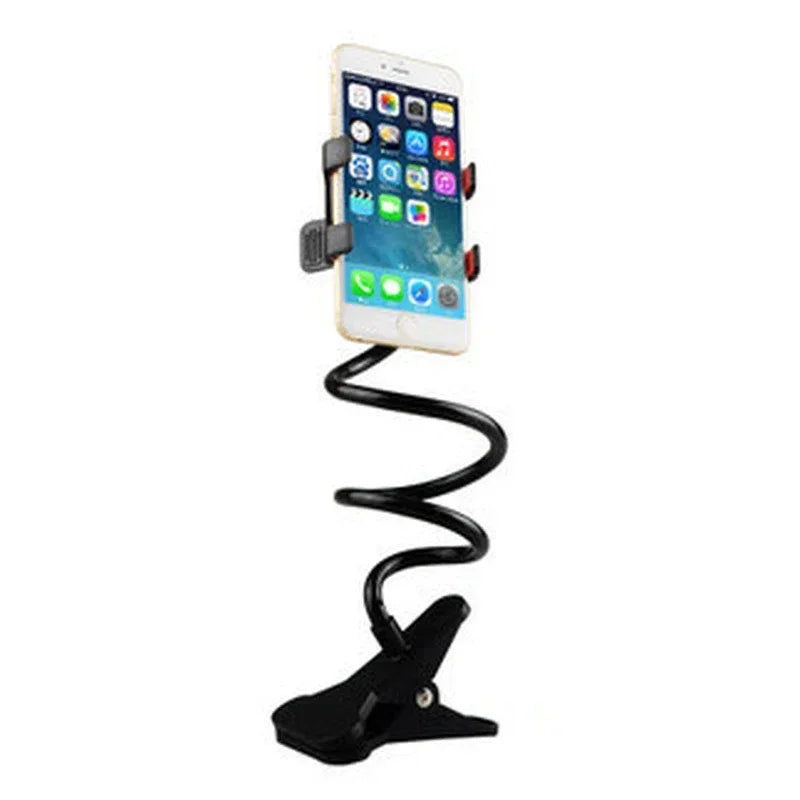 1pc Lazy Phone Holder, Flexible Gooseneck Stand with Clip for Bed Desk, Hands-Free Universal Stand for Watching Videos