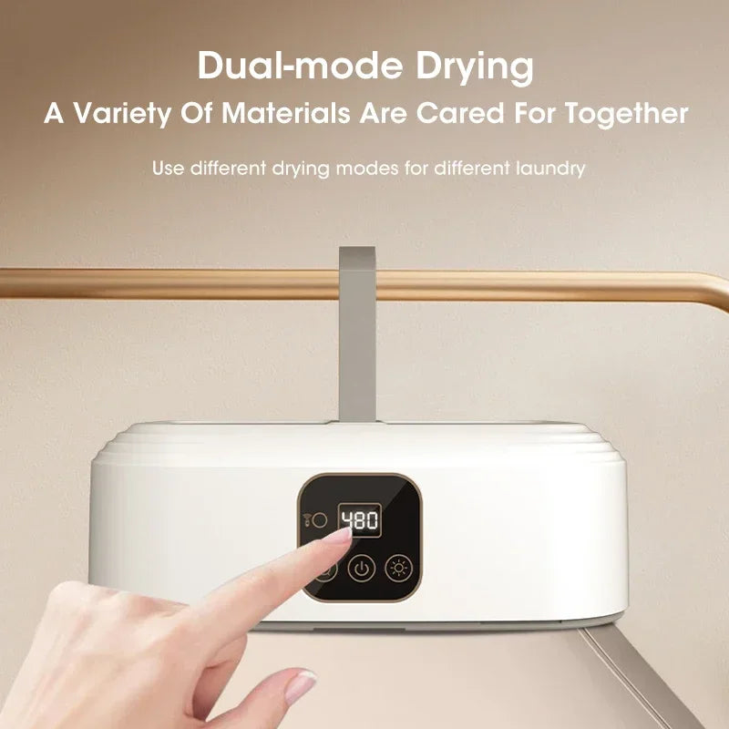 Smart Electric Dryer Portable Foldable Dryer Home Multifunctional Timed Fast Heating Clothes Drying Silent and Low-energy