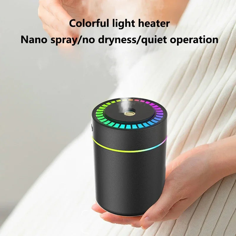 Mini Air Humidifier 180ML Electric Aroma Diffuser Essential Oil Purifier Aromatherapy Mist Maker Lights For Car Home