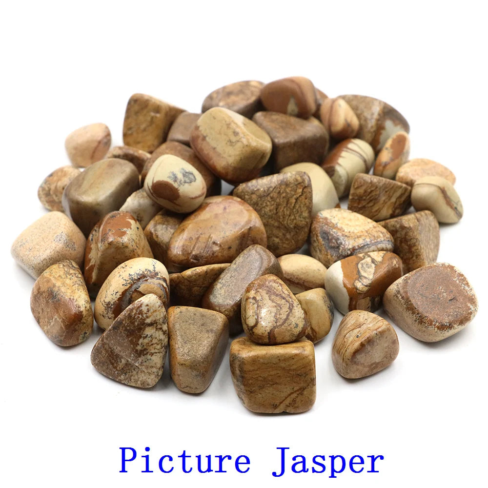Natural Tumbled Stones Crystals Tumbled Polished Rock Gemstone Specimen Energy Mineral Aquarium Garden Home Decor Bulk Wholesale