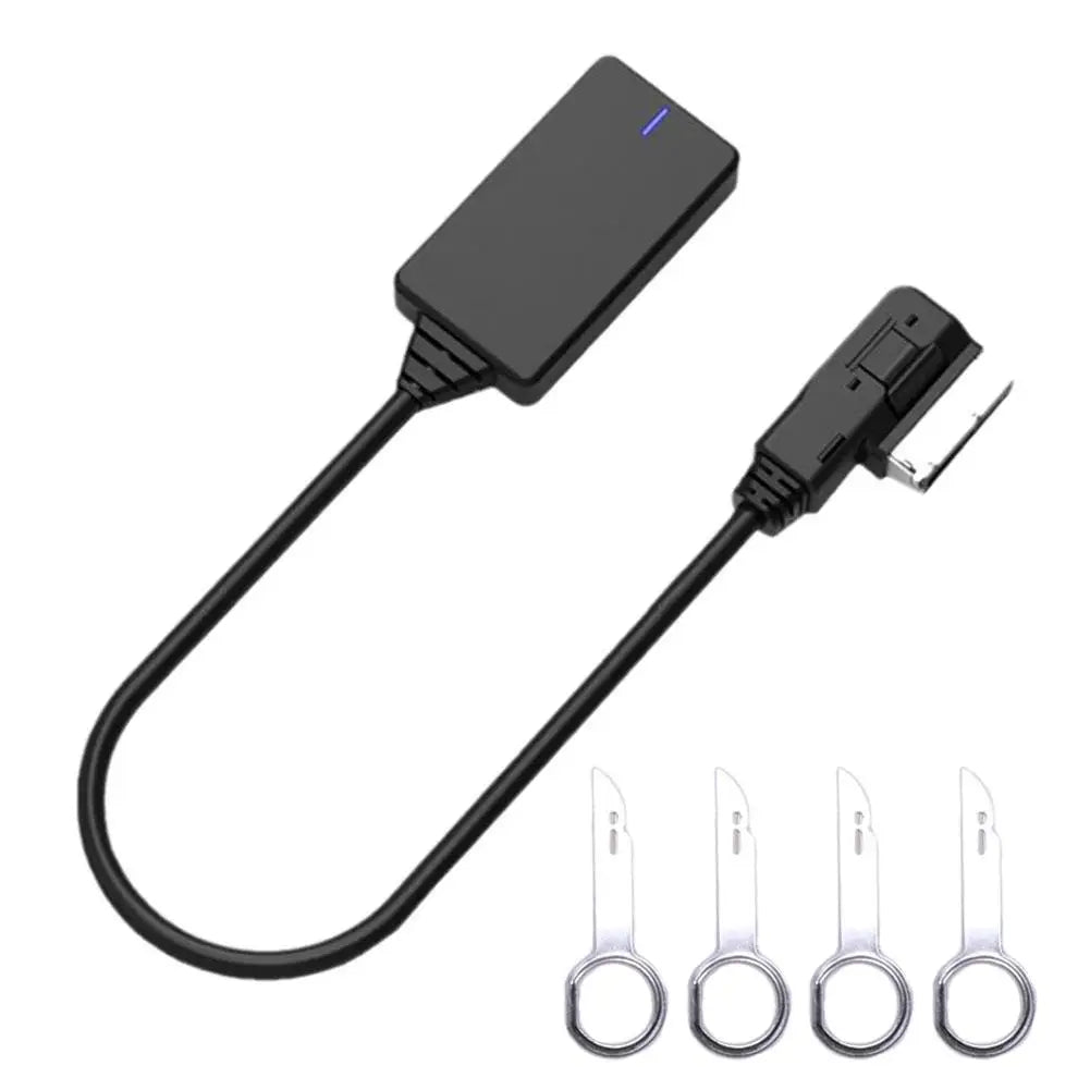 AMI MMI MDI Wireless Aux Bluetooth Adapter Cable Audio Music Auto Bluetooth For Audi A3 A4 B8 B6 Q5 A5 A7 R7 S5 Q7 A6L A8L A4L