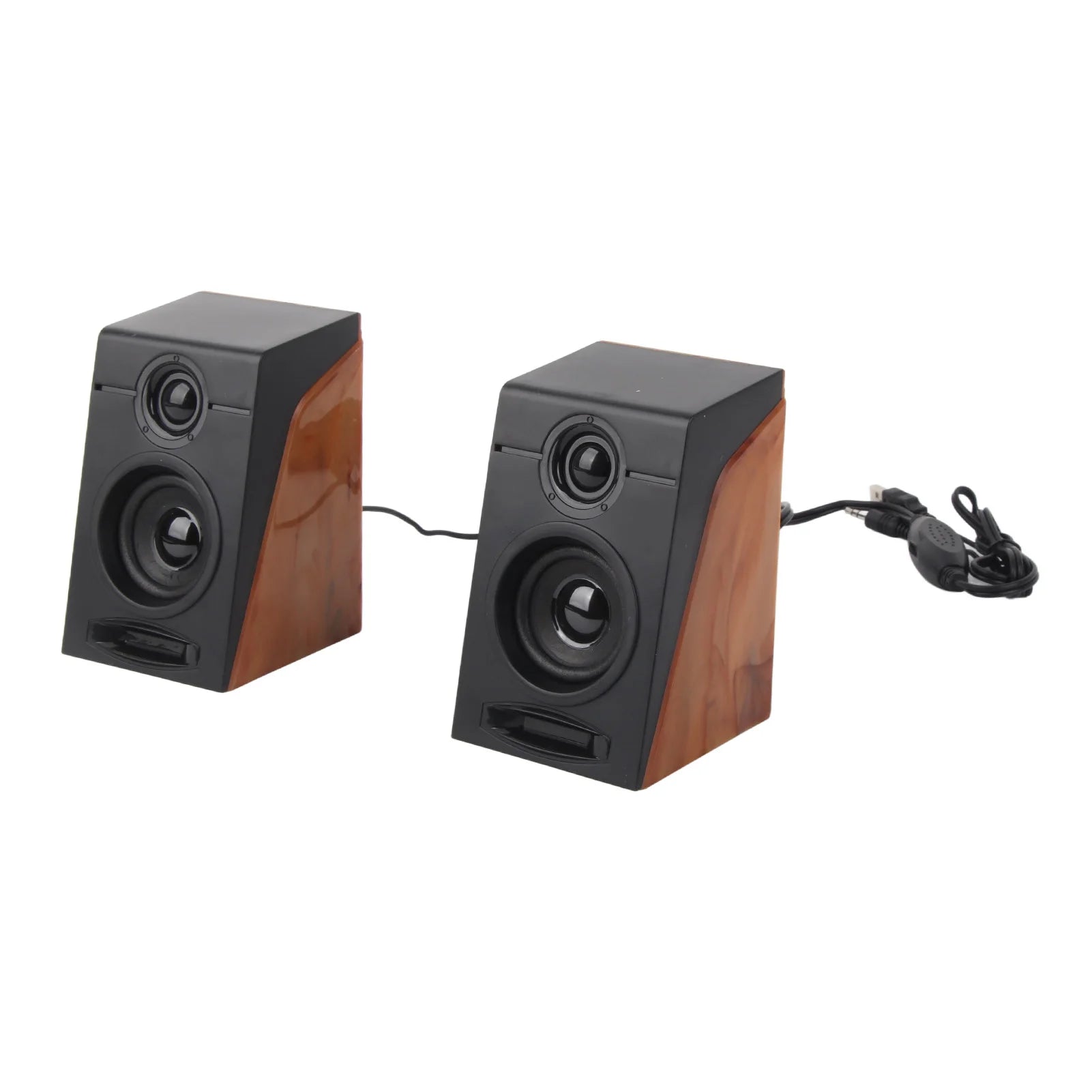 PC Speakers HiFi Deep Bass Adjustable Volume Plug and Play Desktop Speakers for TVs Computers Laptops Phones new