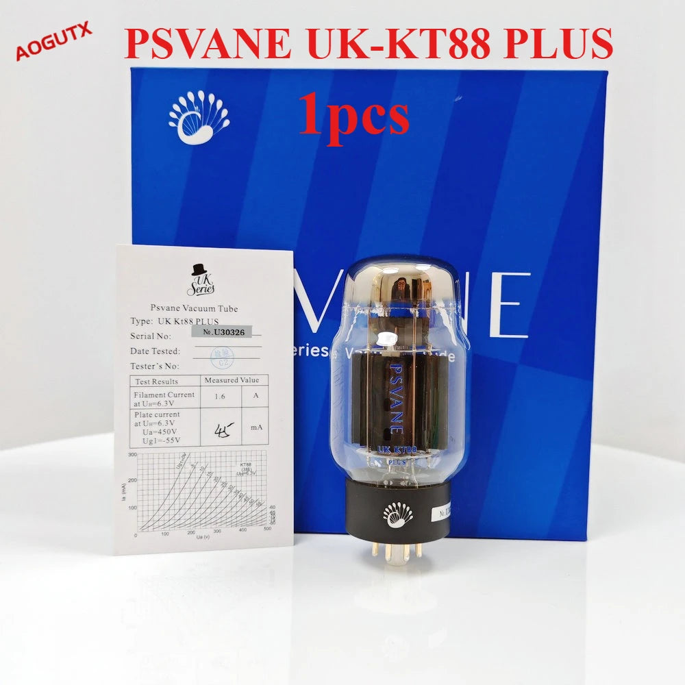 PSVANE UK-KT88 PLUS  KT88C  Vacuum Tube Replace 6550 KT120for Hifi Audio Vintage Tube AMP DIY Factory Matched Pair Quad Aogutx