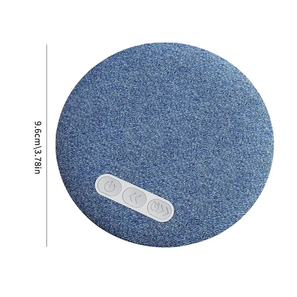 Bluetooth Pillow Speaker for Sleeping, Ultra-Thin Under Pillow Sound Machine with White Noise HiFi Stereo Audio Sleeping Aid