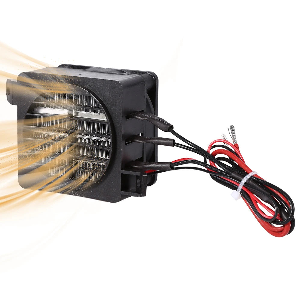100W 12V Energy Saving PTC Car Fan Air Heater Constant Temperature Heating Element Heaters Air Heater Heater Air Heaters Heaters
