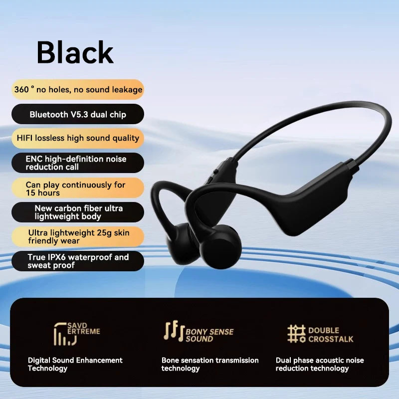 Bone Conduction Headphones IPX8 Waterproof MP3 32GB Bluetooth5.4 Wireless Headphones With Mic Swimming Sports Fitness 2026 New