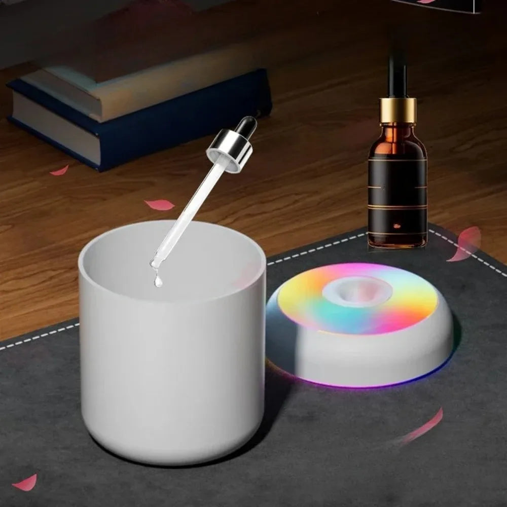 180 milliliters mini air humidifier - USB aromatherapy diffuser - plant essential oil purifier - water mist generator