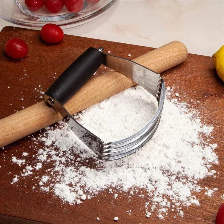 Multi-Purpose Dough Blender Mixer Cream Flour Mixer Scutters Flour Cutters Stainless Steel Powder Beater Rammer Baking Tools