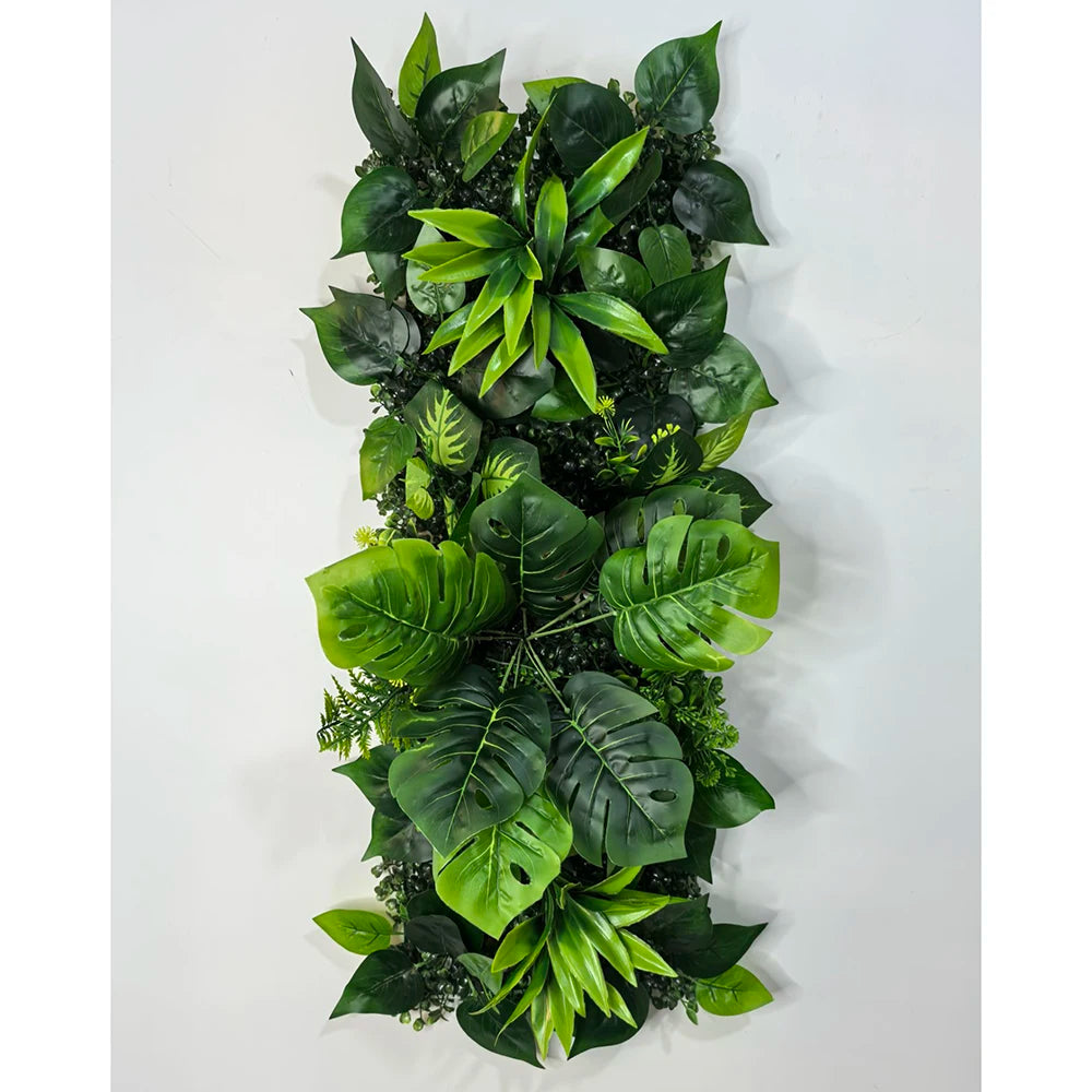 25*75CM Artificial Lawn  Plant Green Imitation Grass Plant Wall Panel Home Decoration Shingle Nail